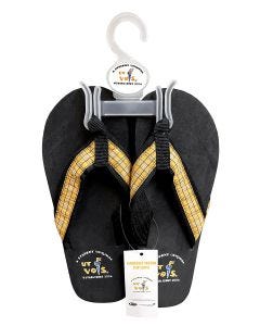 Plaid Flip Flops - Medium