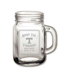 Glass Mason Jar - Satin Etched RTI