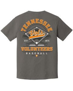 Adult SS Tee. Vols Baseball EST.1875