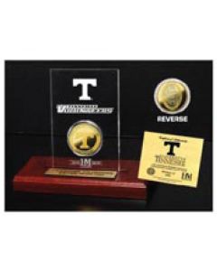 Etched Acrylic Plaque w/24 kt Gold Medallion insert Shrink wrap