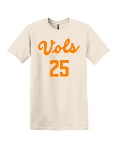 SS Adult Tee. Santiago Vescovi Basketball Script Shirsey