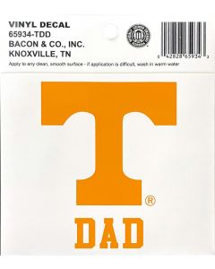 Vinyl Decal 3"x4" - T-Dad
