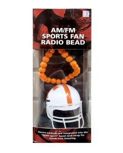 Beaded Necklace with Radio