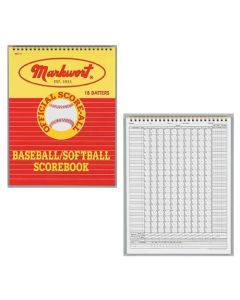 Markwort Baseball/Softball Scorebook  - 18 Batters