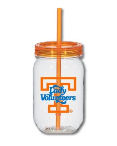 25 oz. Tritan Mason Jar - Lady Vols